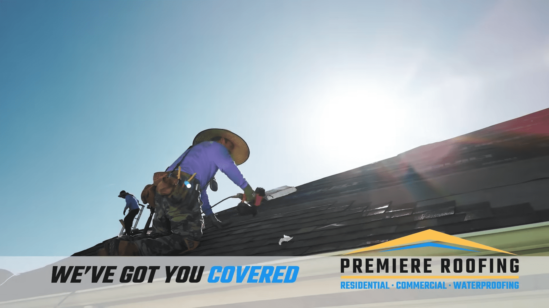 premiere roofing tv commercial thumbnail