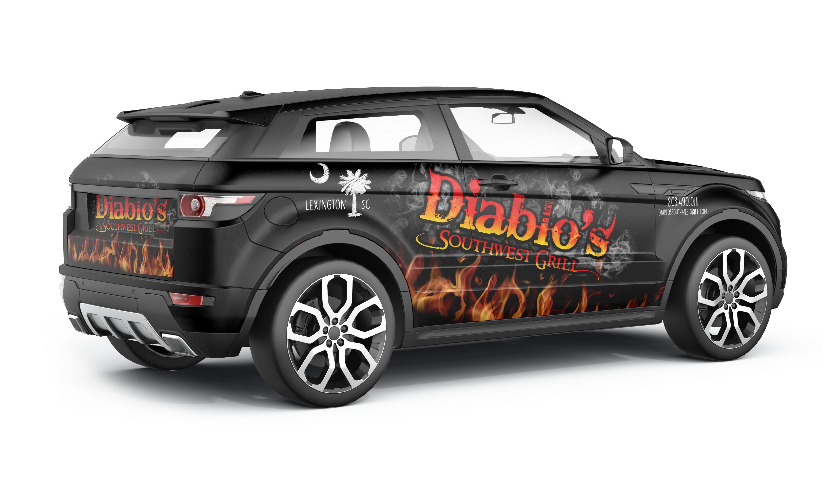 Vehicle Wrap - Diablo's Southwest Grill