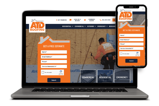 ATD Roofing Website